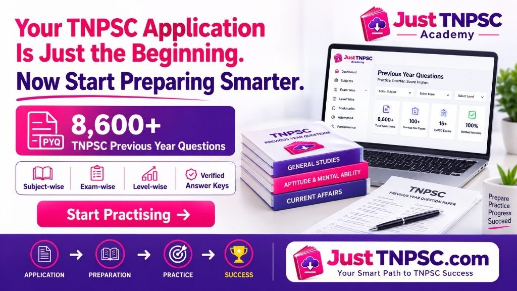 Start Preparing Smarter for TNPSC - JustTNPSC
